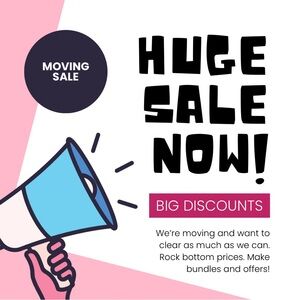 Huge Sale Announcement